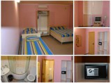 Номера ( комната,кухня,сан.узел - в каждом ) для отдыха в Крыму. / Алушта