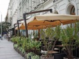 Уличные зонты на боковой и центральной опоре / Севастополь