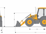 Предлагаем в аренду экскаватор-погрузчик JCB 5 CX с гидромолотом, мини погрузчик BOBCAT S-650 со штатным навесным оборудованием: (ковш,вилы,виброкаток,обратная лопата)  и АВТОКРАН 50Т в Симферополе и по Крыму. / Симферополь